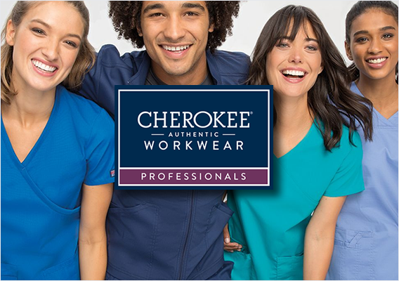 Cherokee WorkWear Professionals Uniform Collection at a1scrubs.com