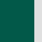 White/Dark Green