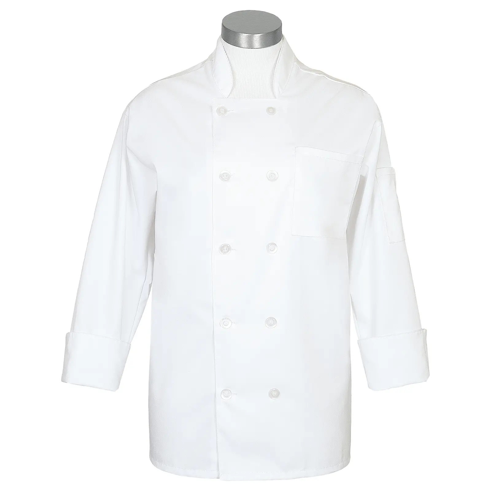 Long Sleeve Chef Comfort Coat-Fame Fabrics