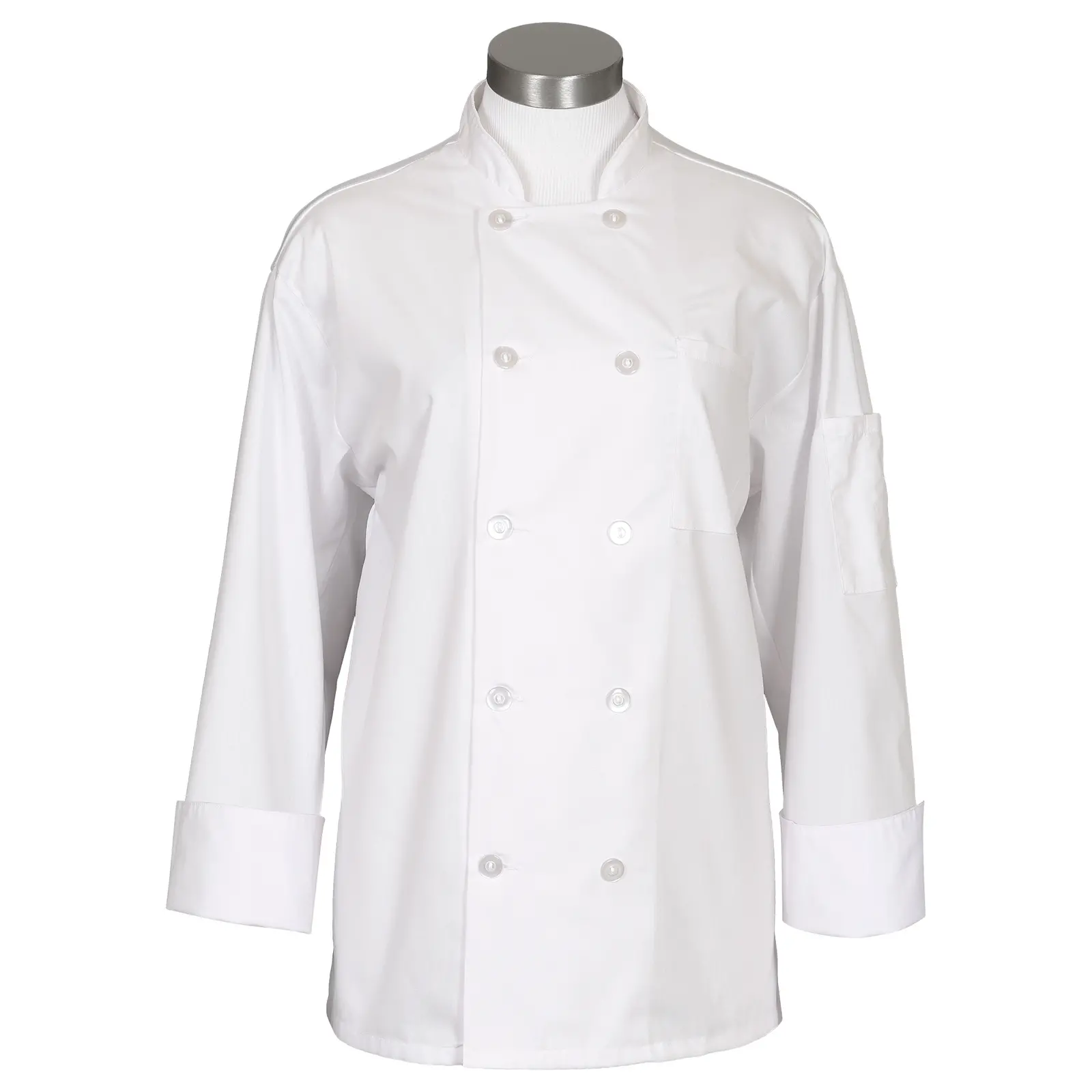 Mesh Back Chef Coat-Fame Fabrics