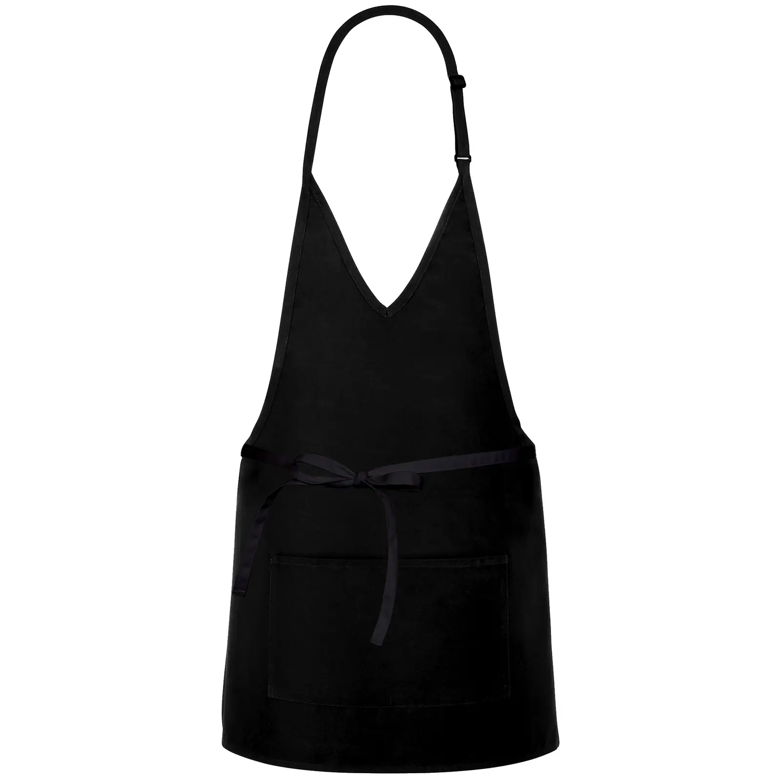 Adjustable V-Neck Bib Apron-Fame Fabrics