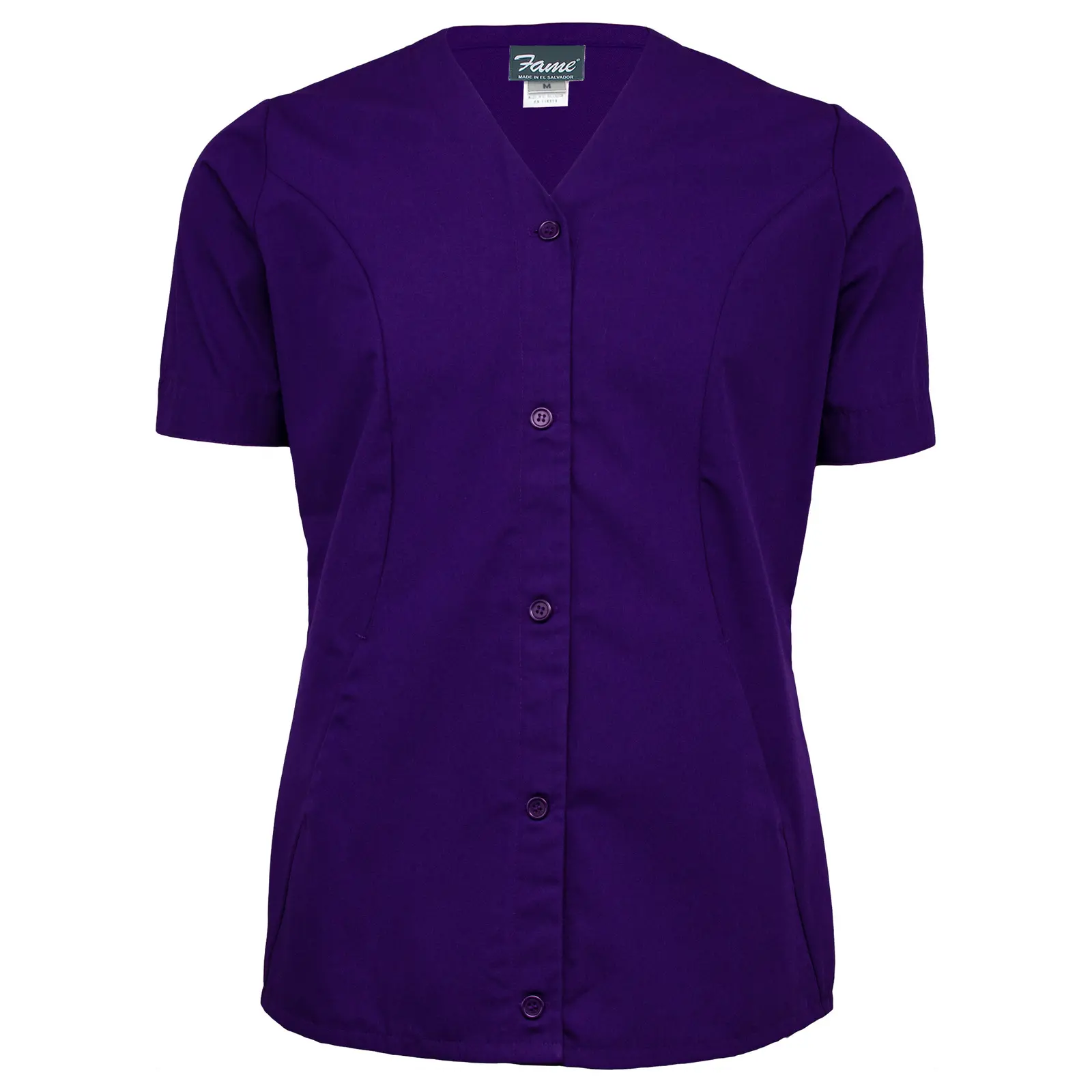 Women&#8216;s Short Sleeve Smock-Fame Fabrics