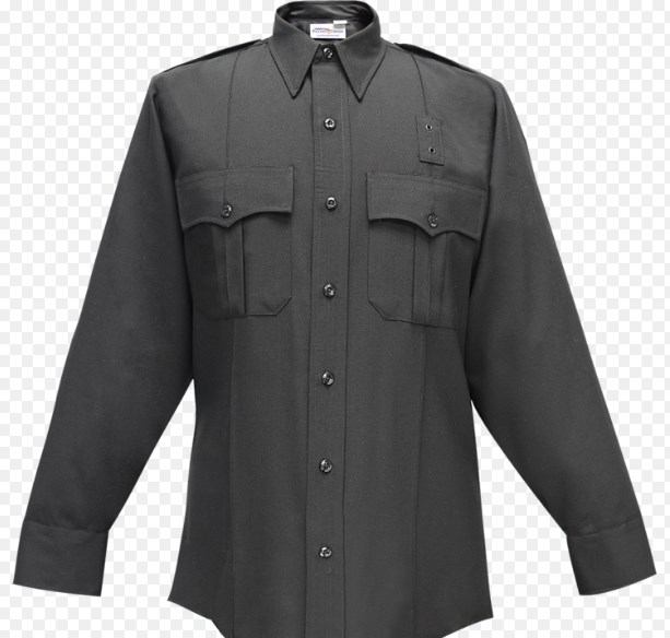 Justice 75% Poly/25% Wool Men‘S Long Sleeve Shirt-Flying Cross