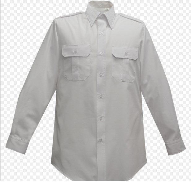 Duro Poplin 65&#37; Poly/35&#37; Cotton Women&#39;S Long Sleeve Shirt-Flying Cross