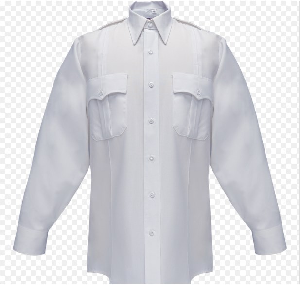 Duro Poplin 65&#37; Poly/35&#37; Cotton Men&#39;S Long Sleeve Shirt-Flying Cross