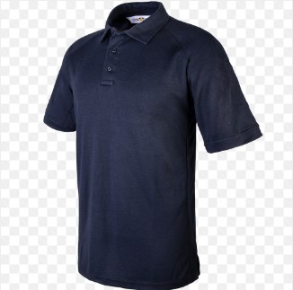 Cross Fr Men&#44;S Short Sleeve Stationwear Polo-Flying Cross