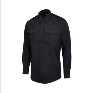 Core Flex 96&#37;Poly/4&#37;Spandex Male Class A Long Sleeve Shirt-Flying Cross